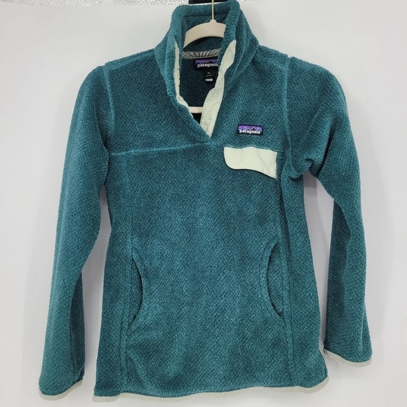 Patagonia Sweaters - PATAGONIA High Loft Fleece Quarter Top Pullover sweater size xsmall